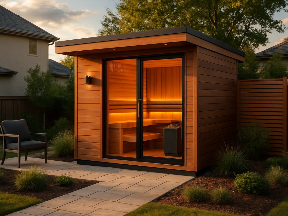 Cabin_Backyard Sauna